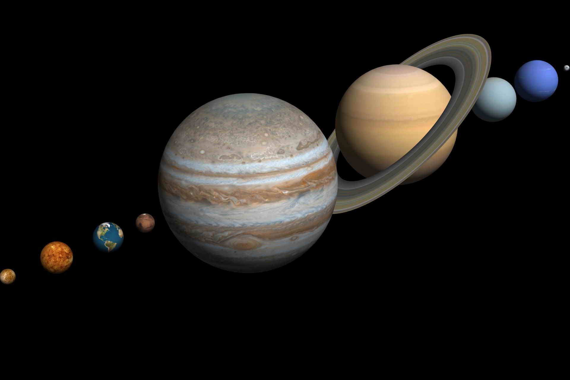 Юпитер в солнечной системе