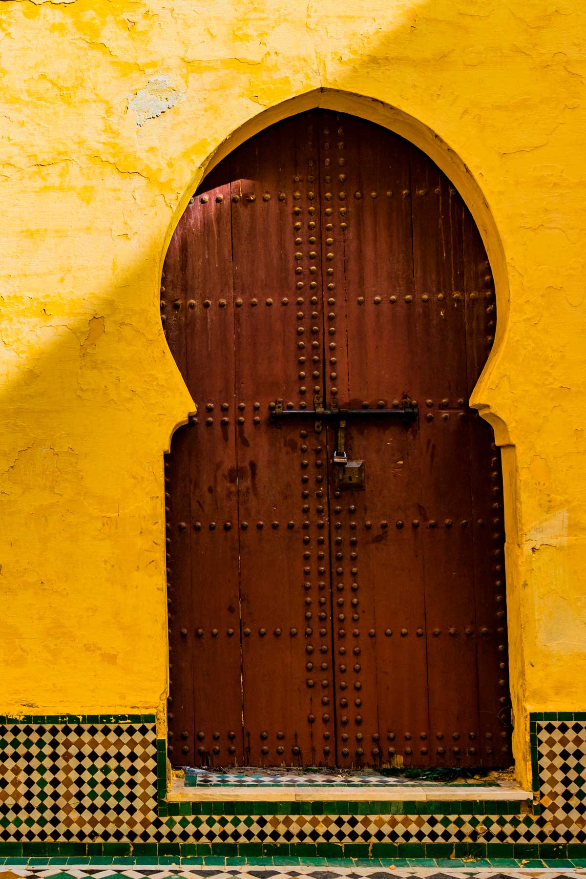 Усыпальница Мавзолей Мухаммеда V в городе Рабат в Марокко