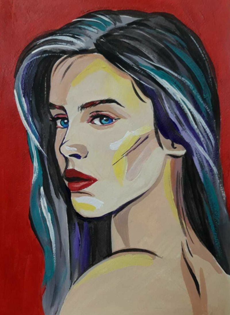 Портрет Поп-Арт