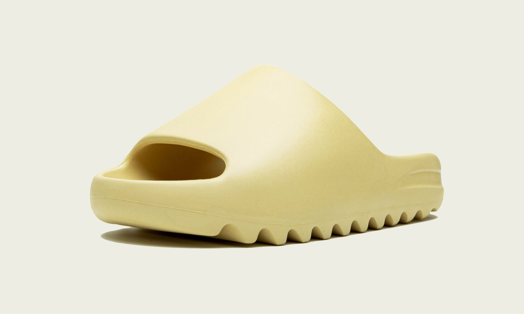 desert sand cartoon yeezy slides