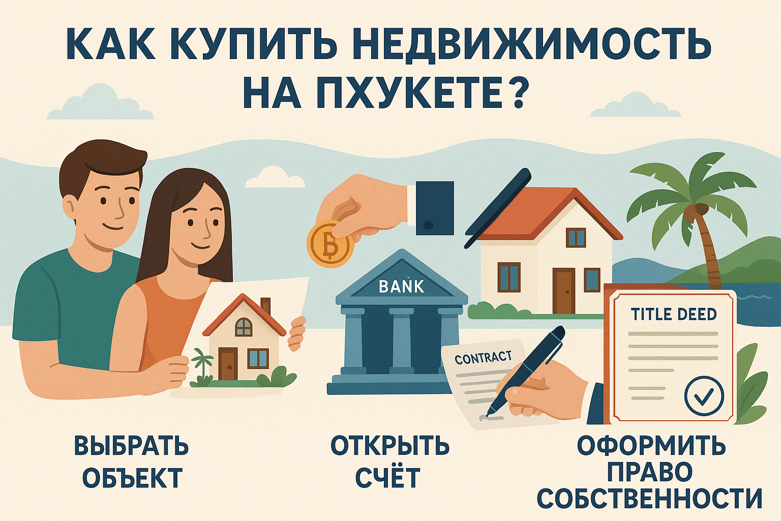 Пхукет — один из самых привлекательных регионов Таиланда для покупки недвижимости. Уникальный климат, развитая инфраструктура, постоянный рост цен и высокий арендный спрос делают остров идеальным местом как для жизни, так и для инвестиций.  Если вы планир