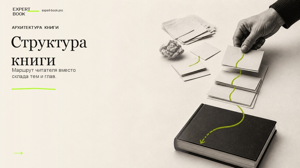 Как составить структуру книги: от материала к маршруту читателя