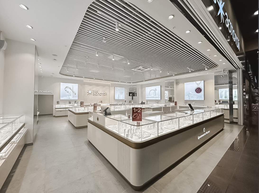 Новый салон 585 Золотой в МРТК &quot;Сити Молл&quot; г. Белгород