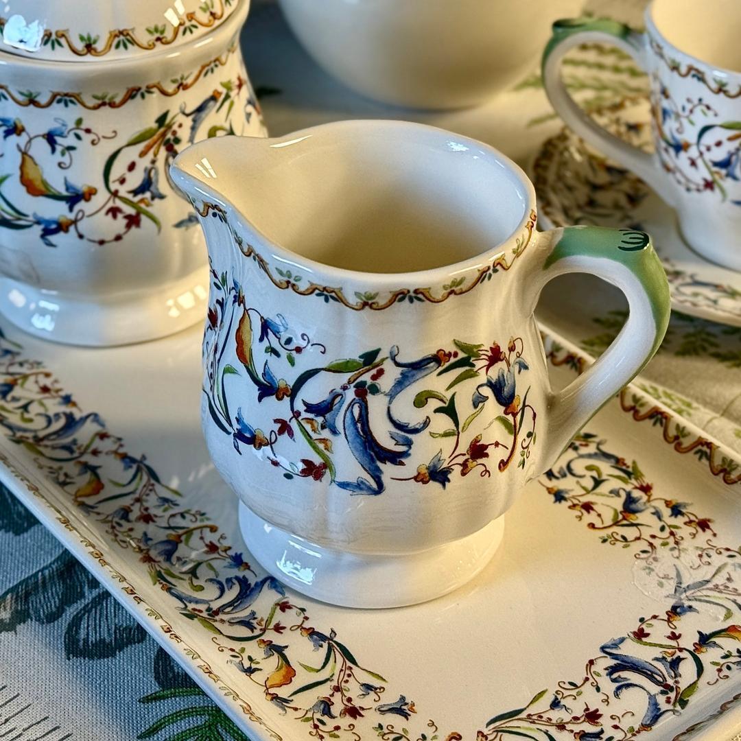 Сливочник Gien Toscana из французского фаянса, 230 мл