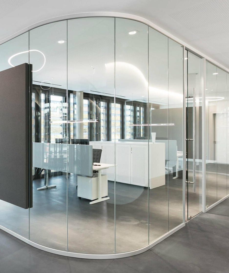 Ограждения из стекла спб фото