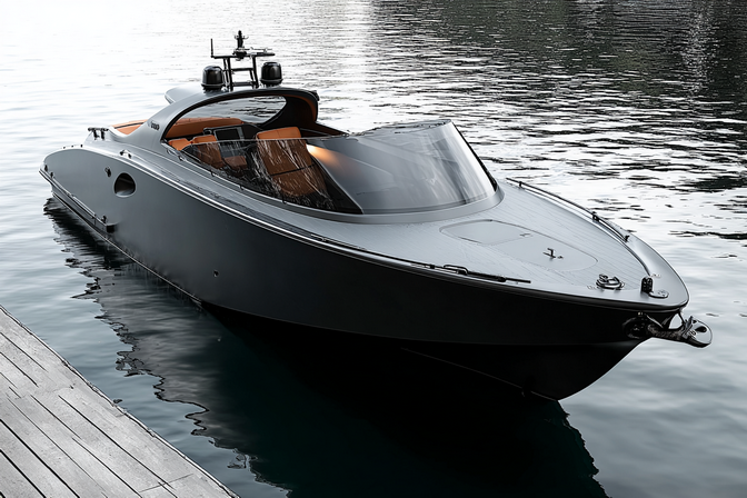 премиум катер из ПНД пластика