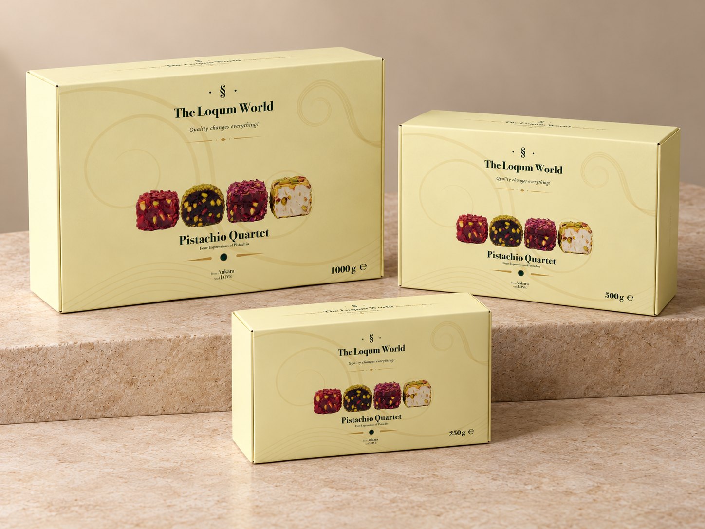 Pistachio Quartet — 250 g / 500 g / 1000 g