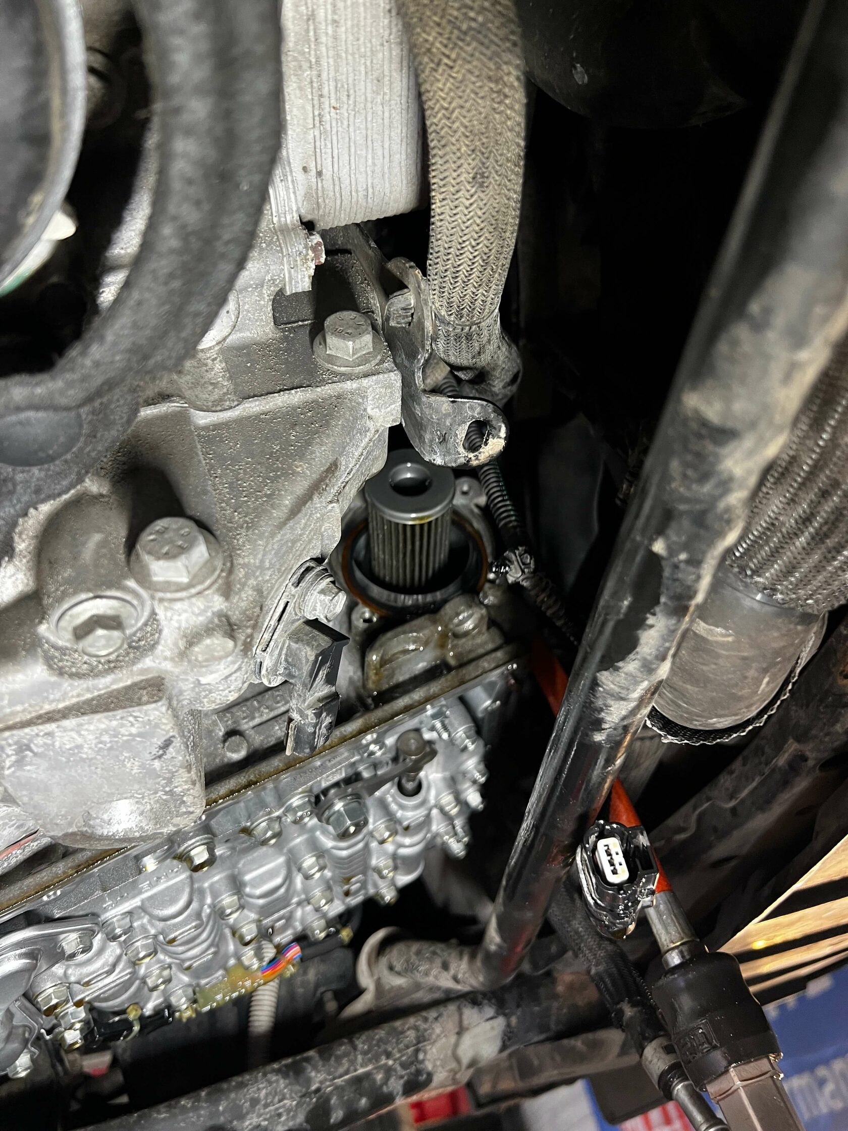 Замена фильтра тонкой очистки Jatco JF016e