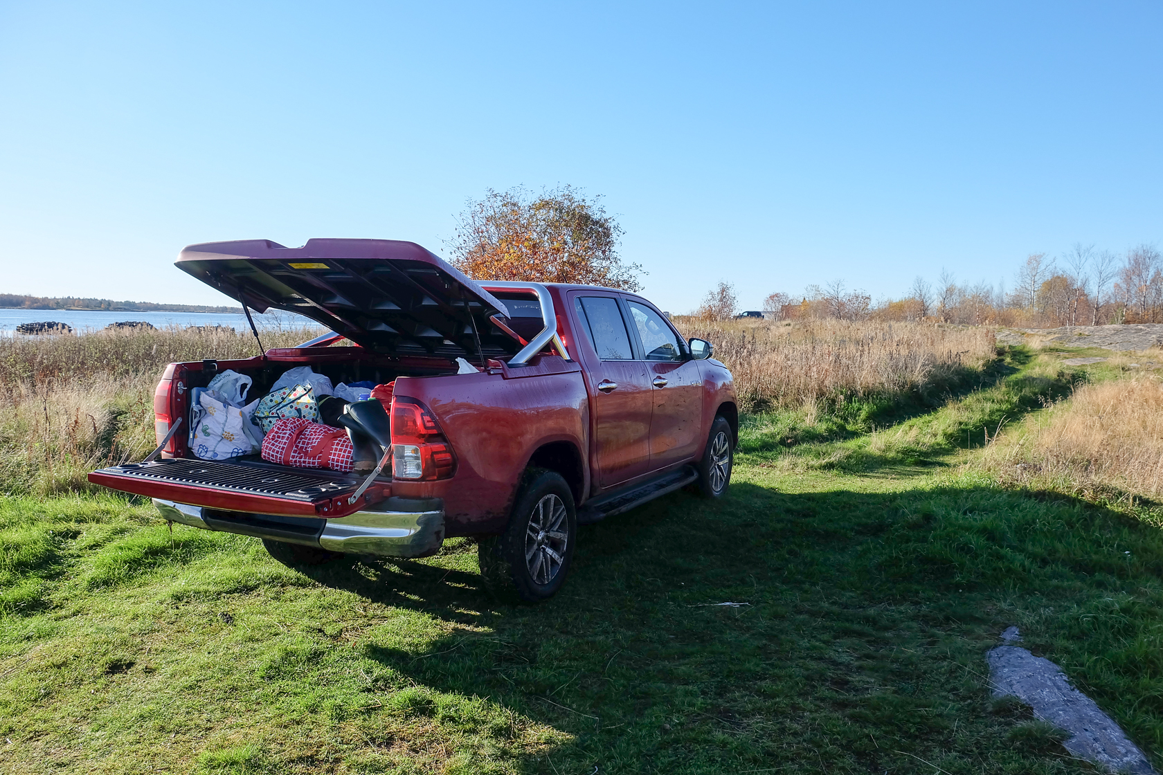 Toyota Hilux на русском севере