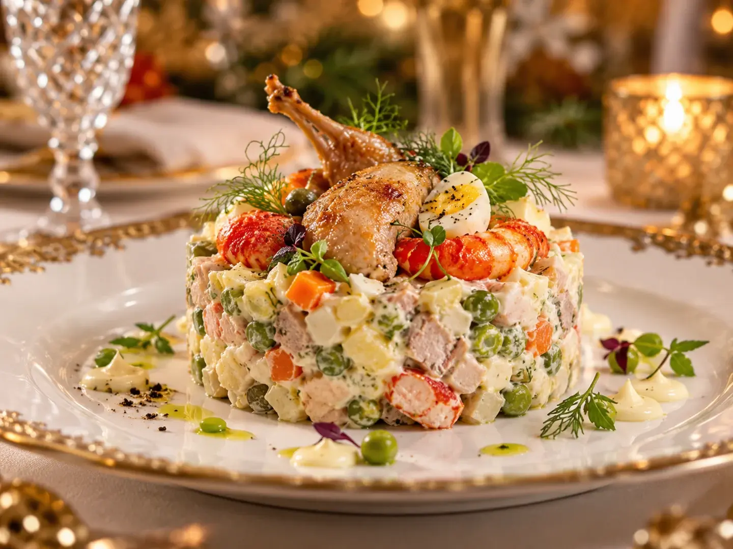 Оливье по-купечески