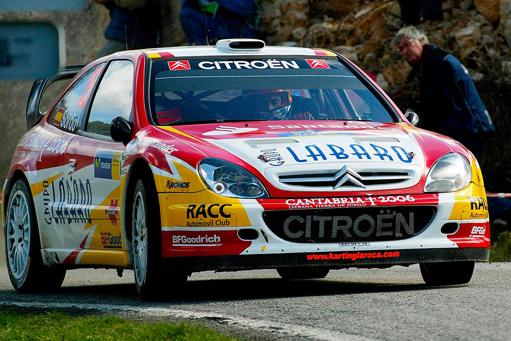 Дани Сордо и Марк Марти, Citroën Xsara WRC (834 DPT 78), ралли Каталония 2006/Фото: Cesar Rangel / AFP