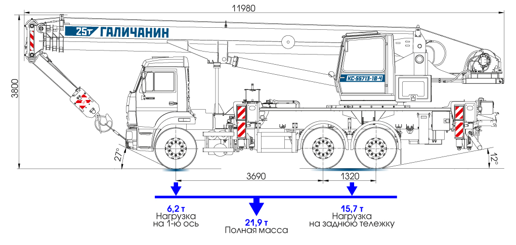 Кс 55713 гидравлическая схема