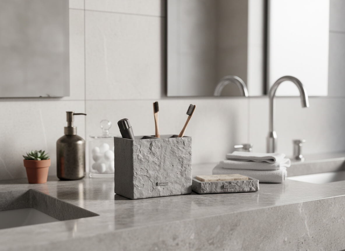 современные аксессуары для ванной комнаты