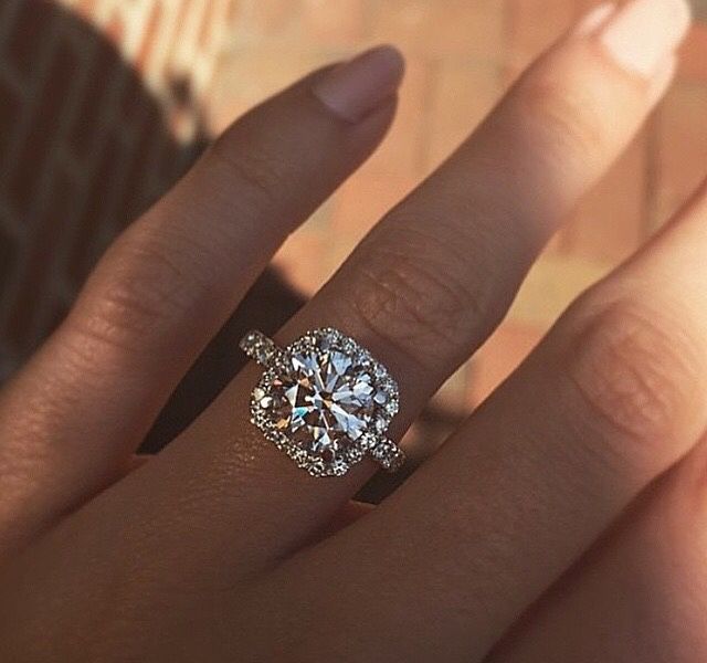 Adjustable Big Chunky White CZ Bridal Engagement Leaf Long Finger Ring  Jewelry | eBay