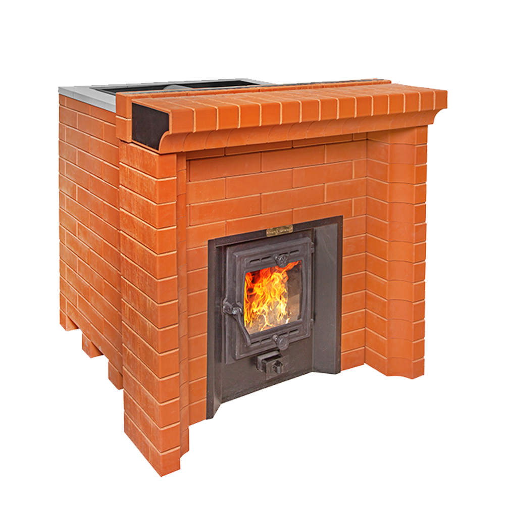 Банная кирпичная печь от компании КДМ "Дятловы горы"