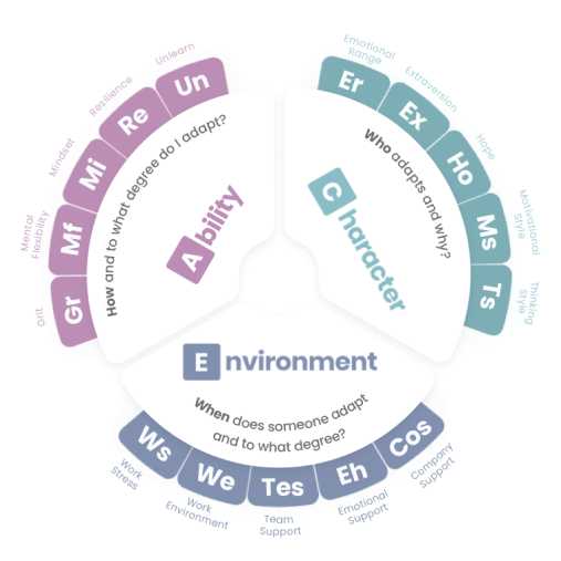 AQ® Model Researched & Developed by Adaptai Ltd with significant funding and in partnership with IE Business School & Madrid University.