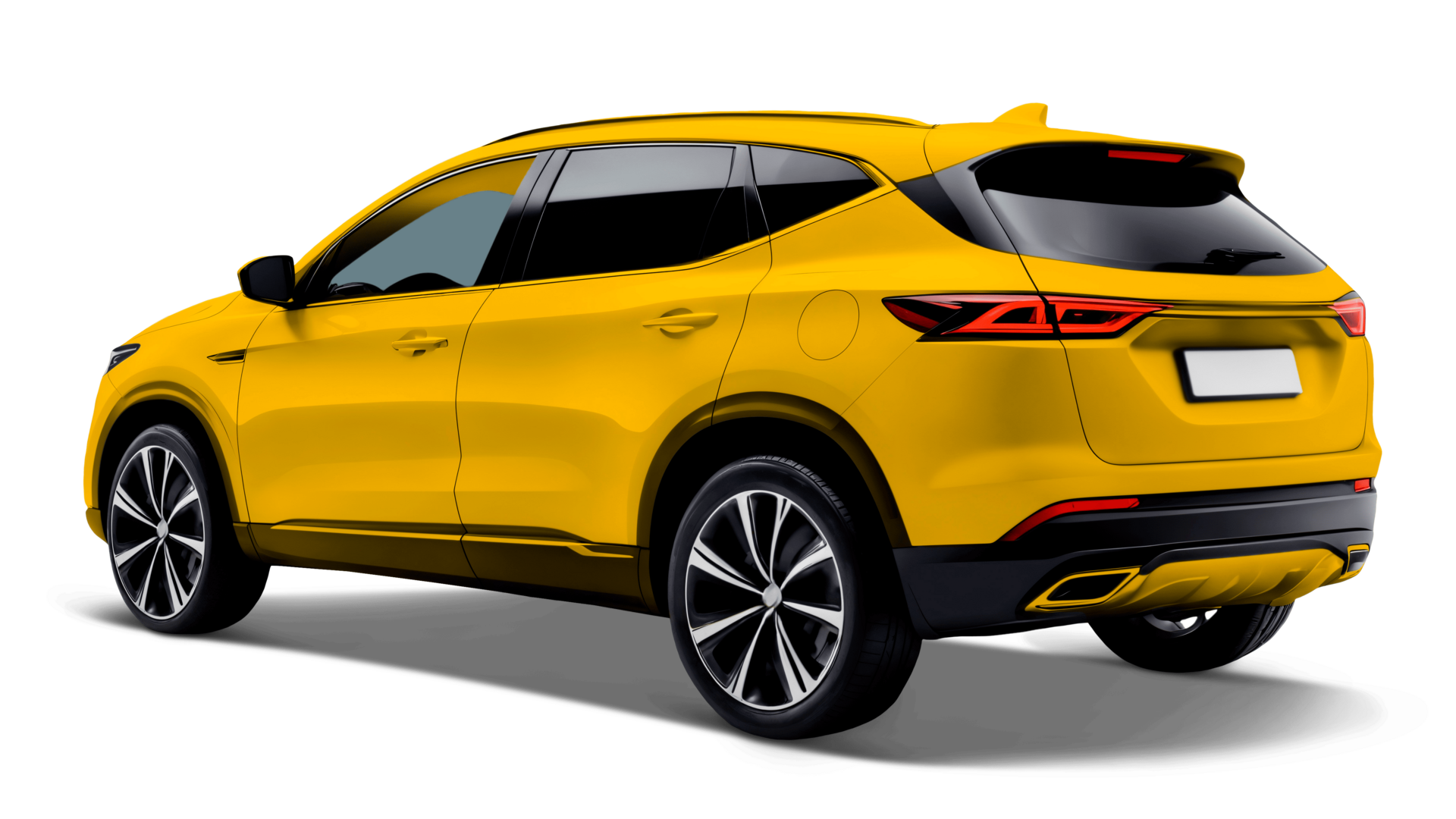 Жёлтая машина