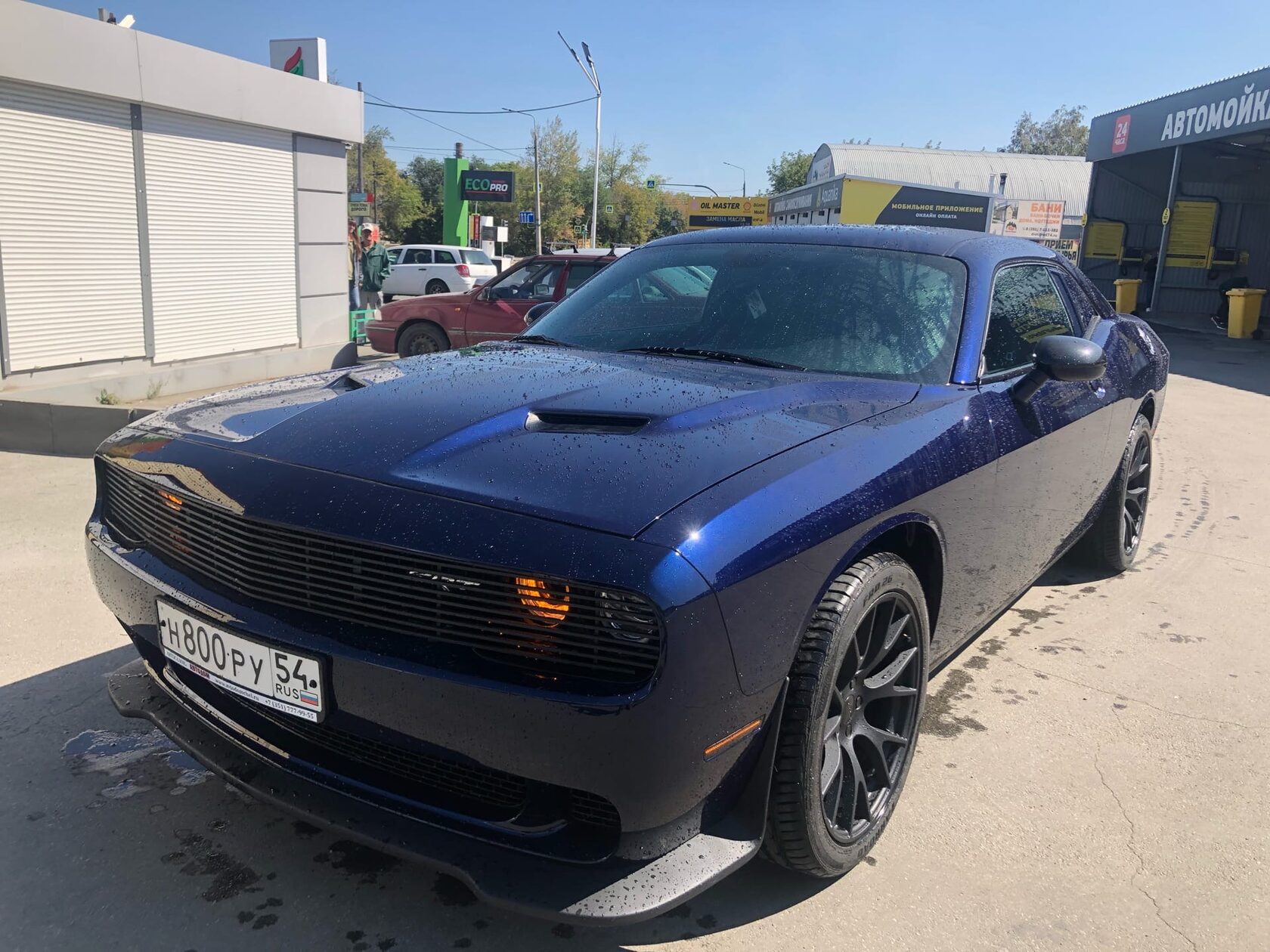 Осмотр перед покупкой Dodge Challenger для клиента из Москвы