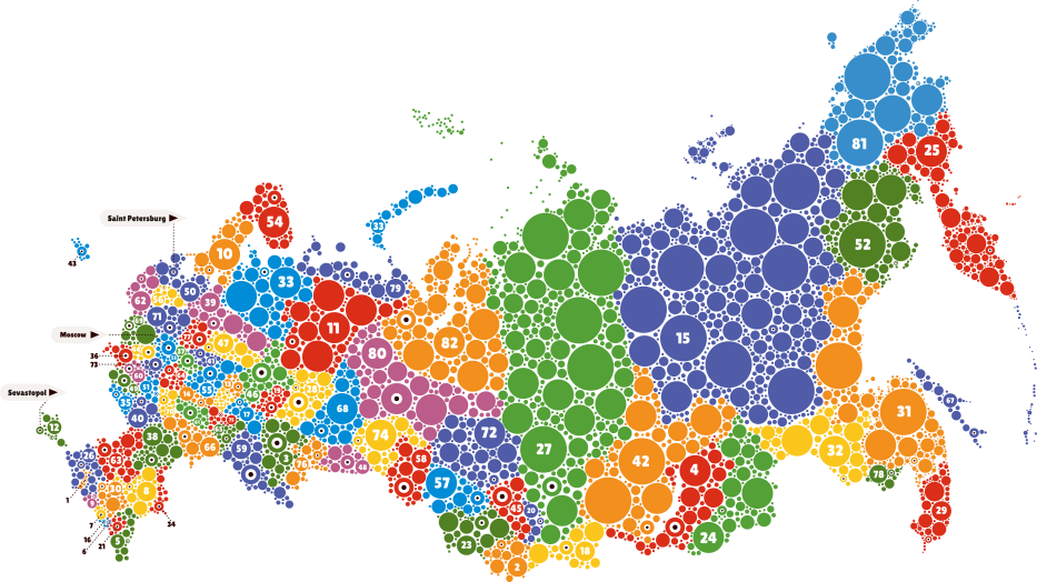 Карта кружков. Карта России стилизованная. Карта России разноцветная. Карта России вектор. Карта России стилизованная вектор.