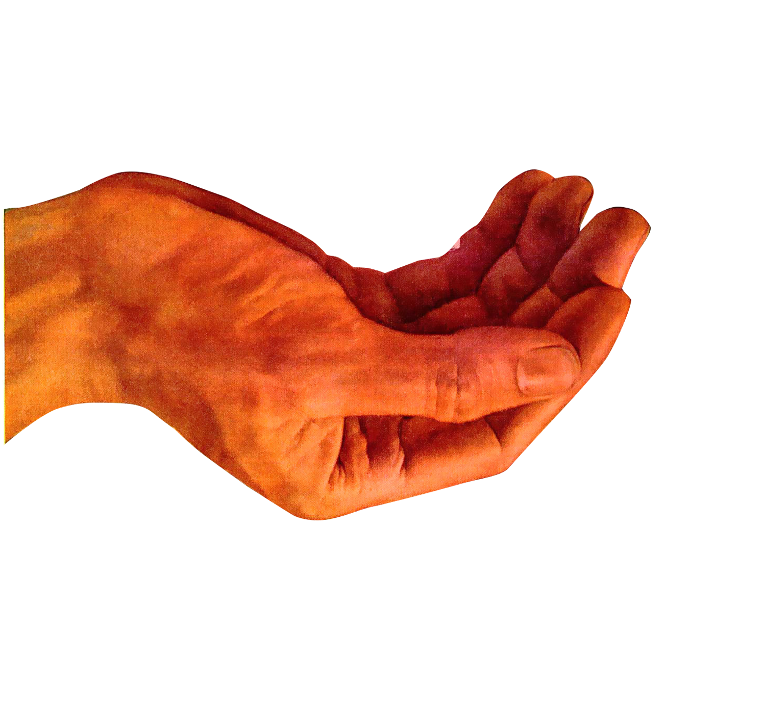 рука лодочка