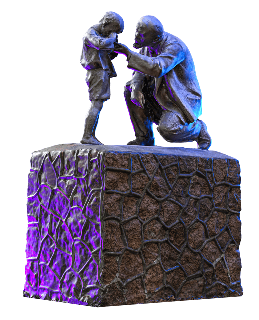 Ленин и мальчик, Камчатский край, Петропавловск-Камчатский