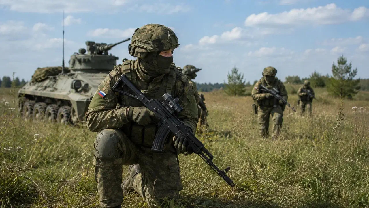 Военнослужащие мотострелковых подразделений