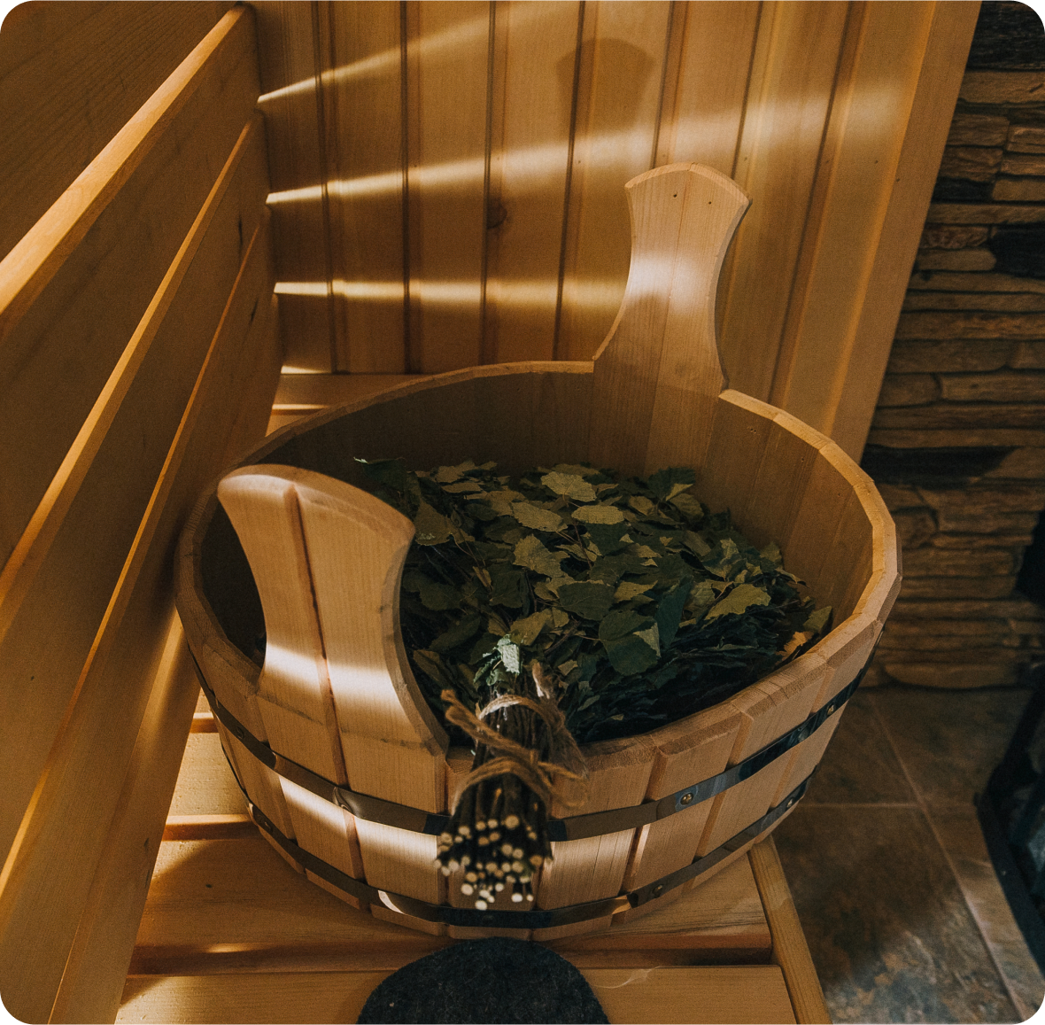 Как запарить веник?