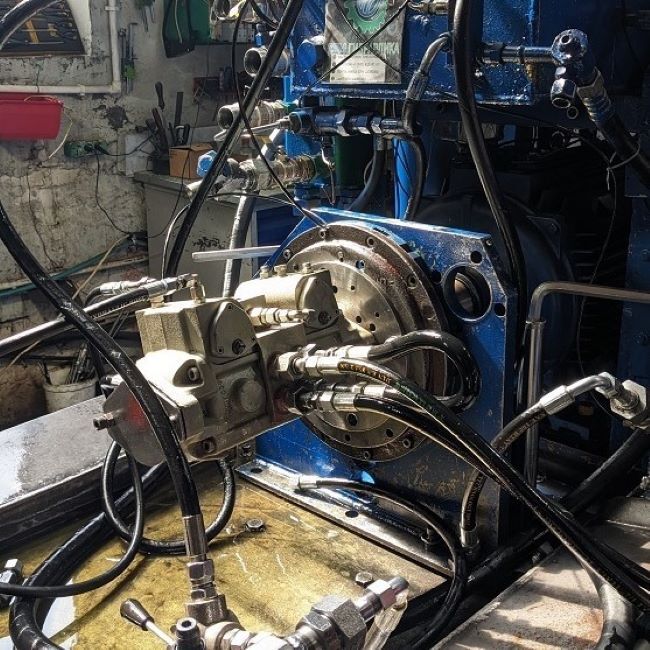 Ремонт гидронасоса Rexroth A22VG45.