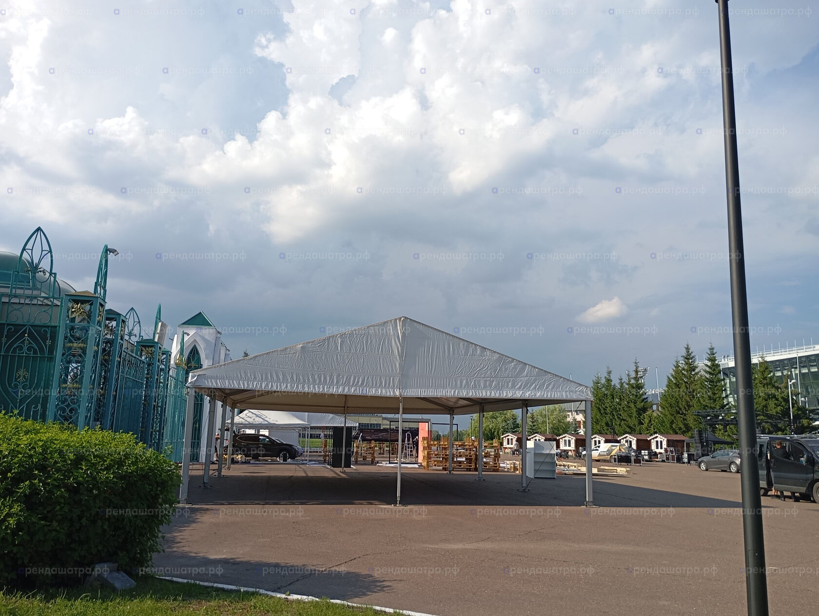 Шатры на корпоративном мероприятии на Ипподроме в Казани, фото&nbsp;6