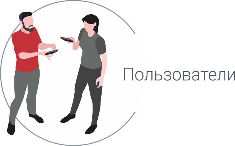 смартфон с мобильным приложением Livicom