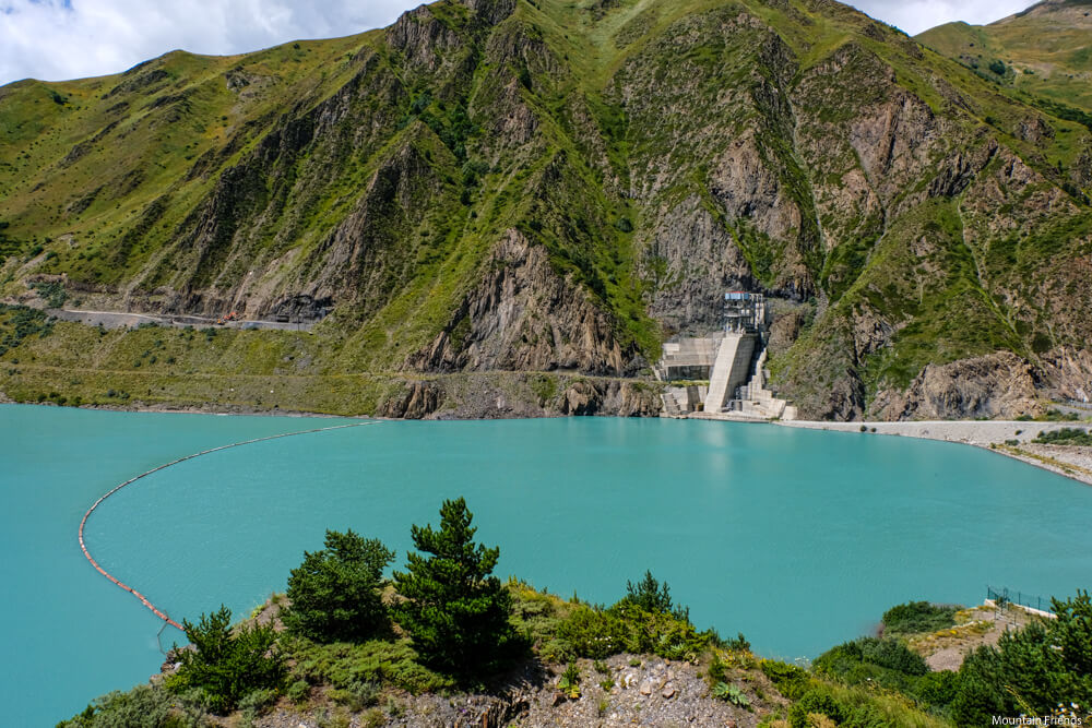 Зарамагское водохранилище северная осетия фото