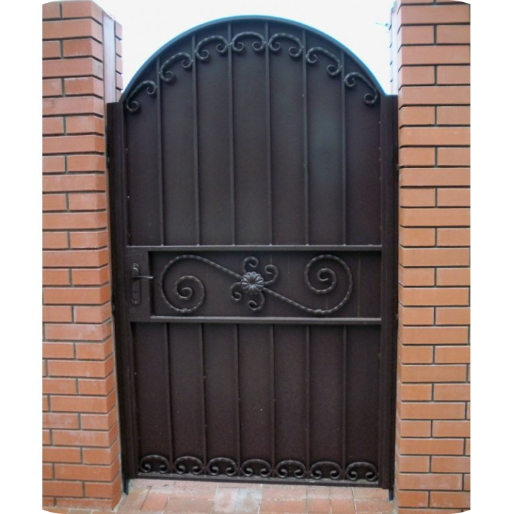 Металлические ворота на заказ Гефест