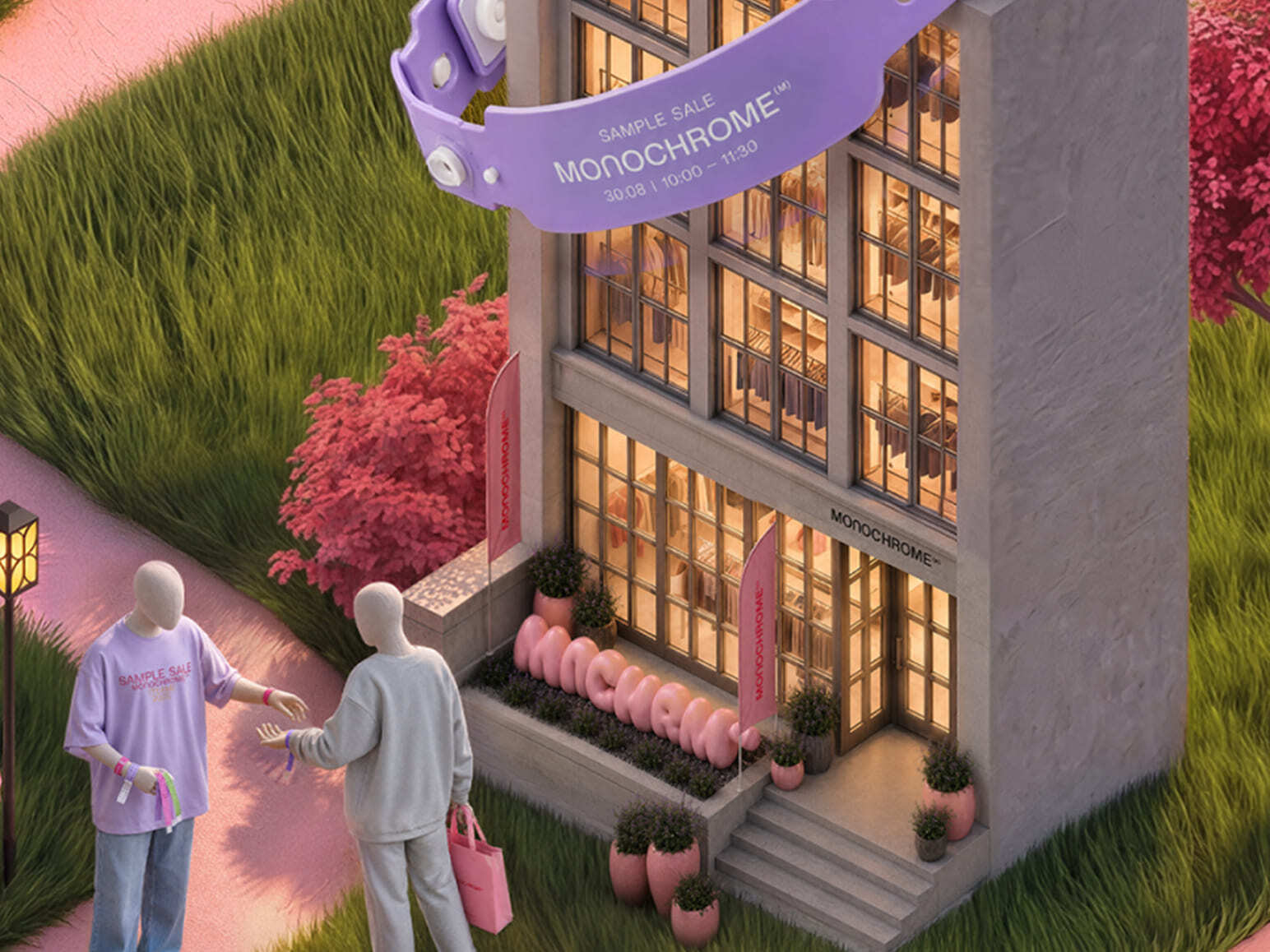 «10-anniversary museum»⦁— цифровой проект-ретроспектива от MONOCHROME