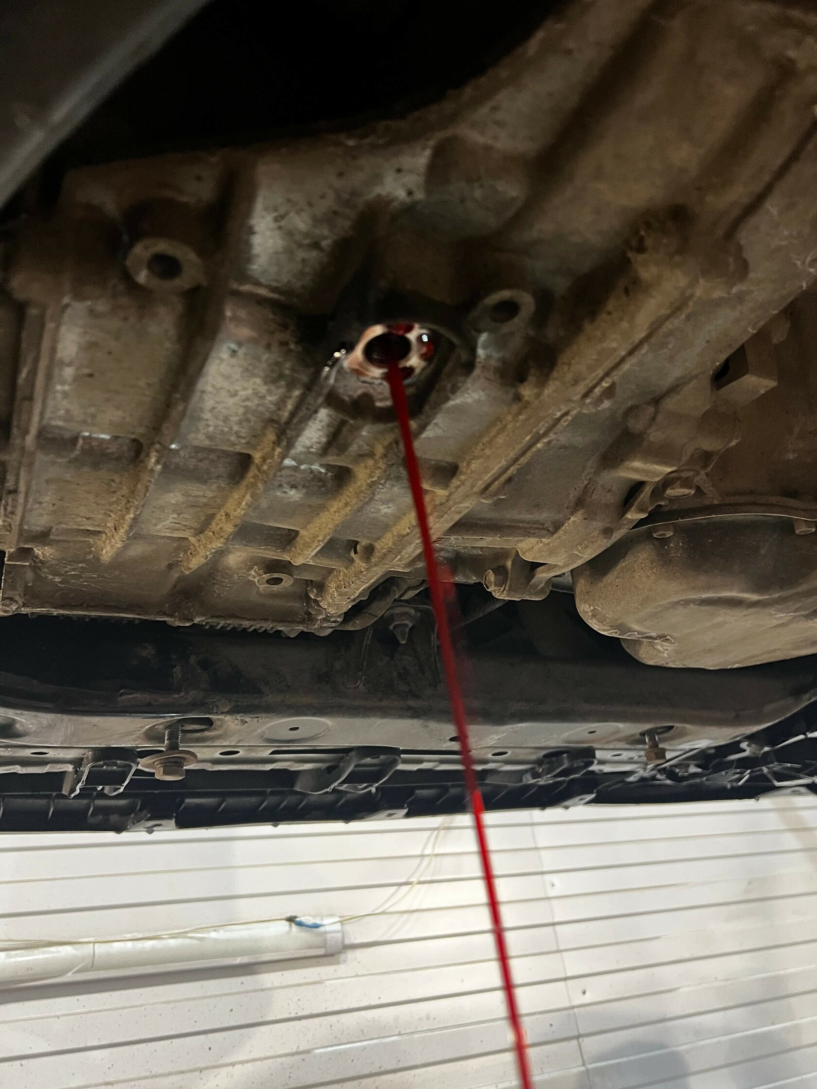 Проверка уровня масла Toyota Camry V70