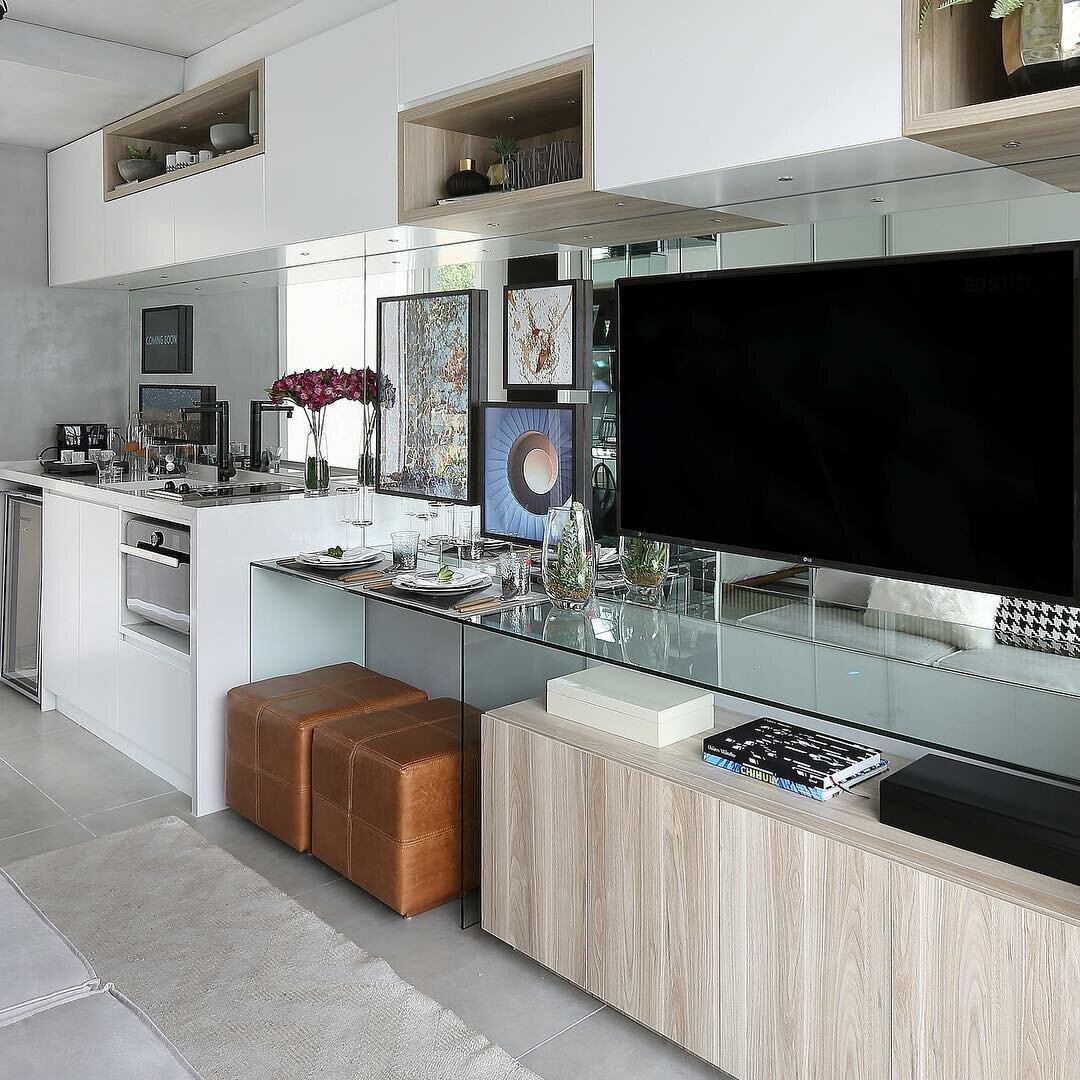 Современный дизайн интерьера предлагает массу хороших идей для владельцев малогабаритных квартир и особенно — кухонь.-4