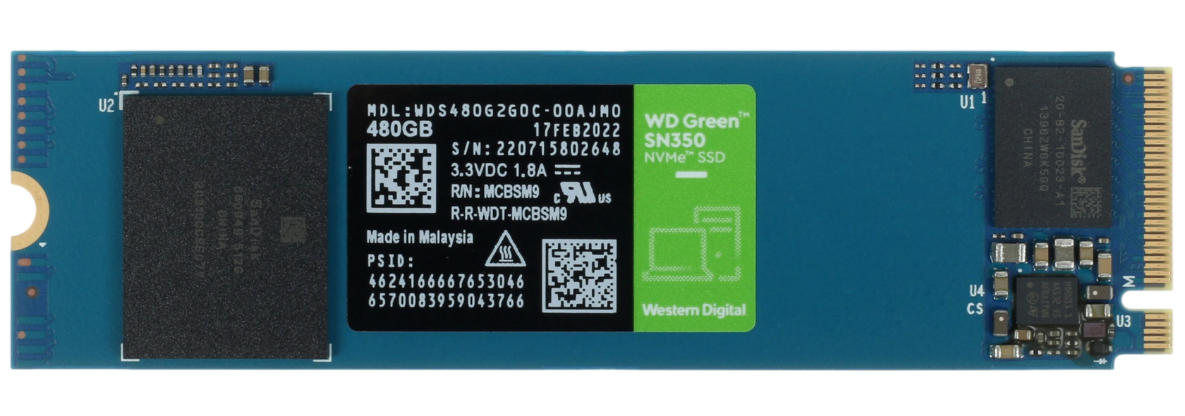 Kingston NV2 M.2 NVMe 500 ГБ