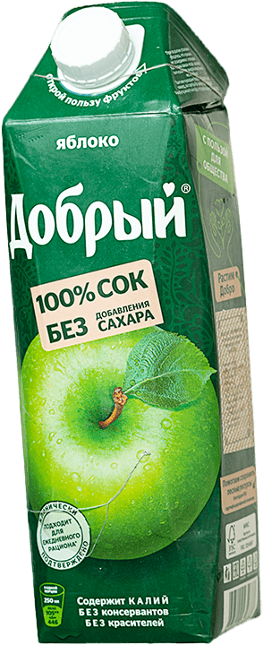 Добрый сок с яблоком