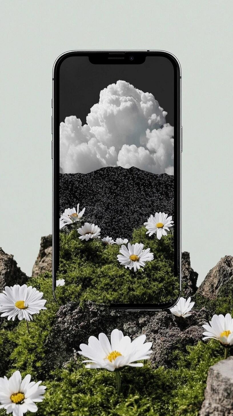 iPhone 15 · --sref 3205343056