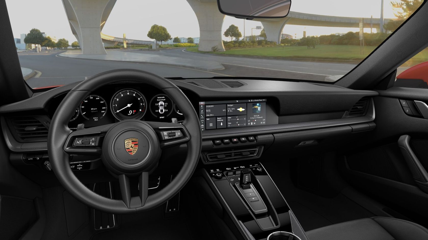 Porsche 911 Turbo s 2020 Interior