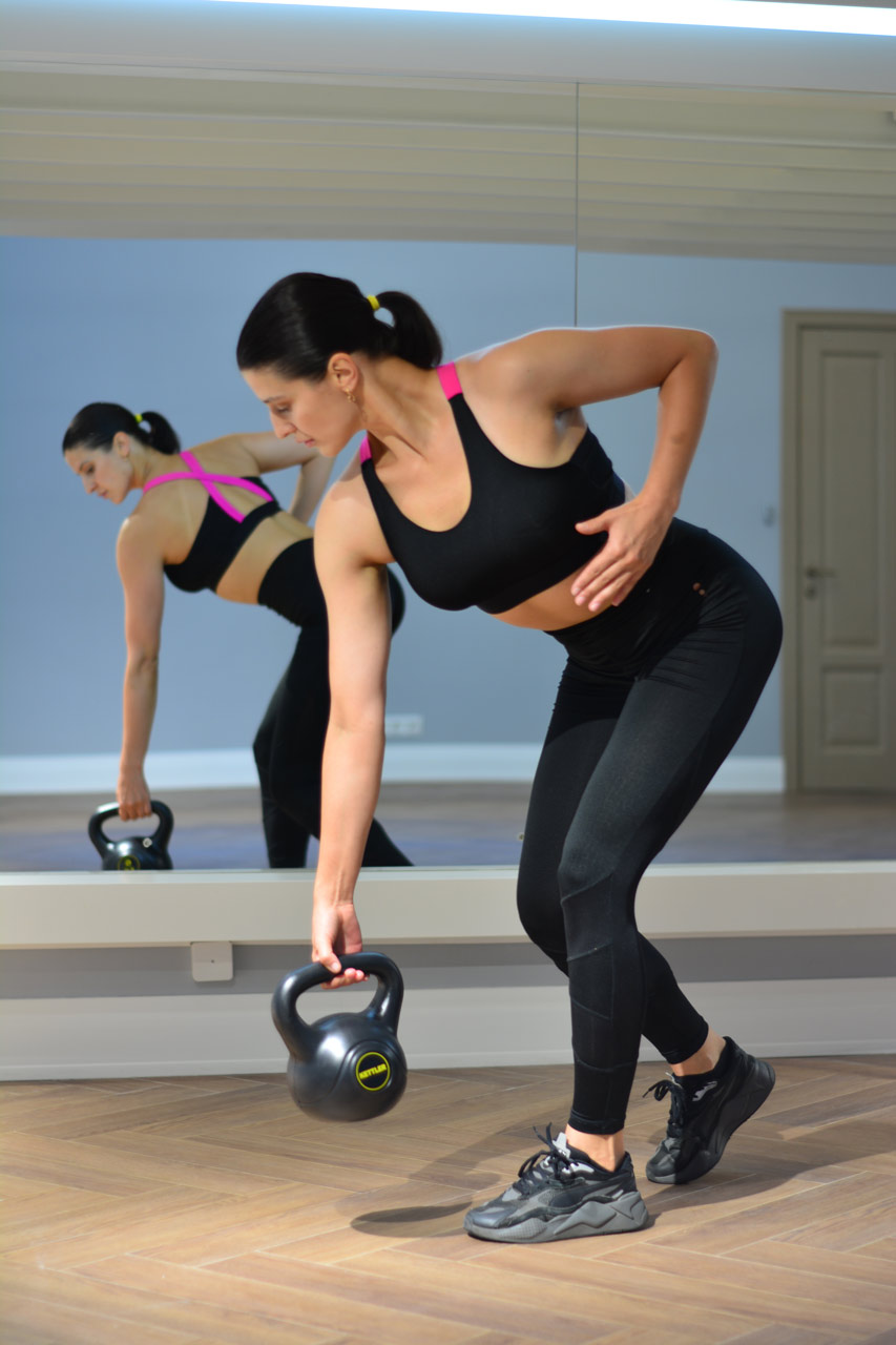 Марта Рябова, тренер по пилатес в фитнес студии DM Sport