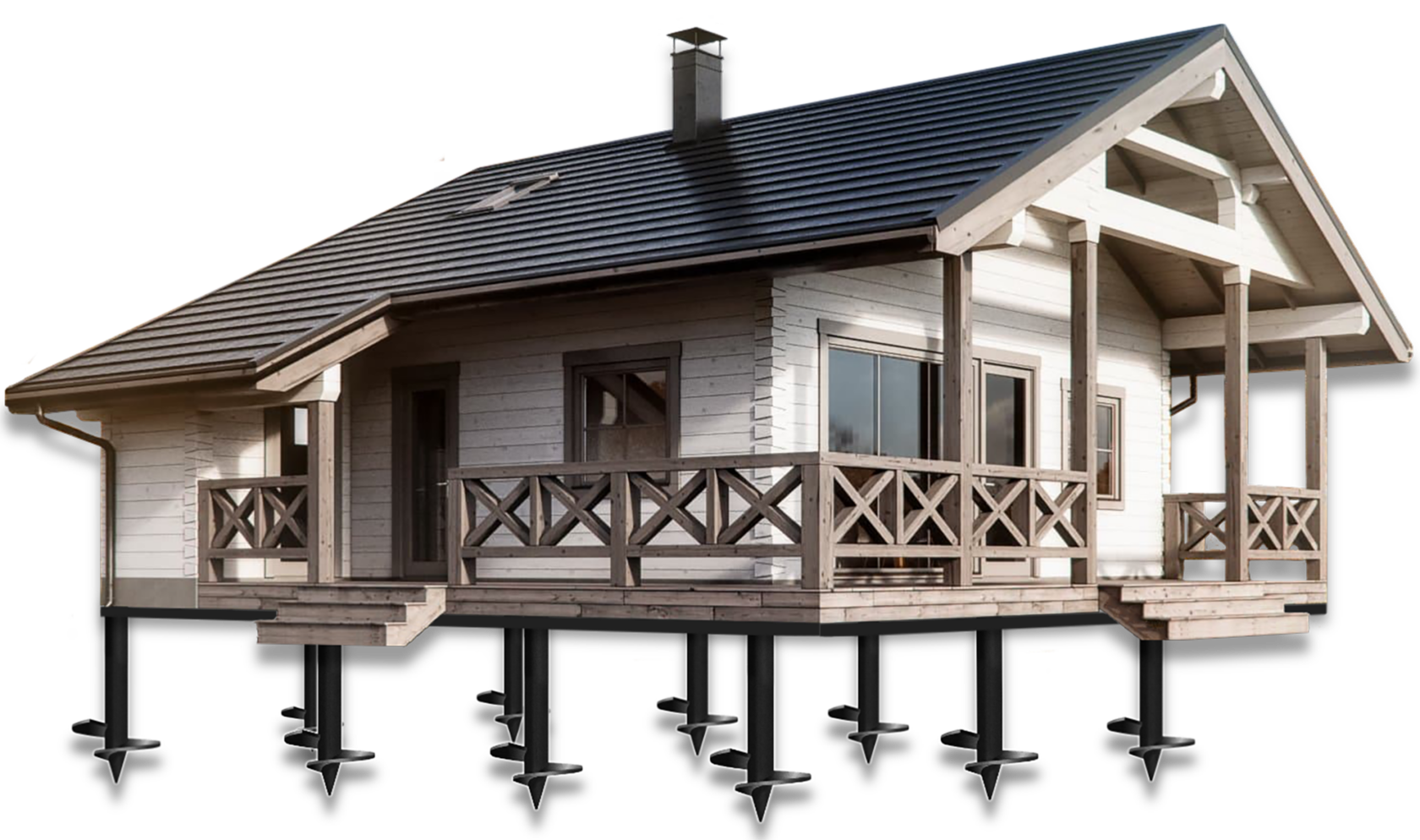 Винтовые сваи от производителя.