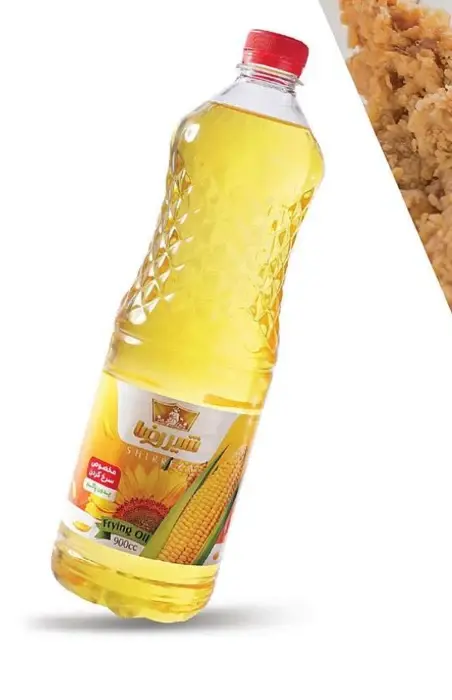Масло для жарки с кукурузным маслом SHIRREZA: упаковка