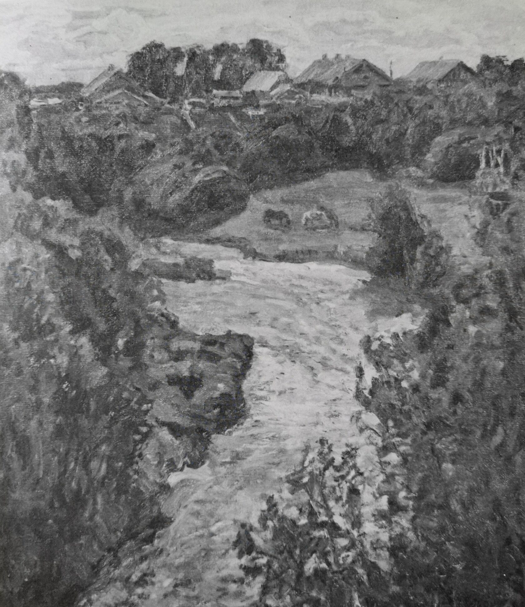 Каргополье. Река Чуринка, 1983 г.