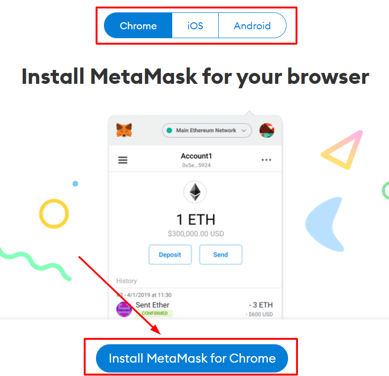 Metamask кошелек