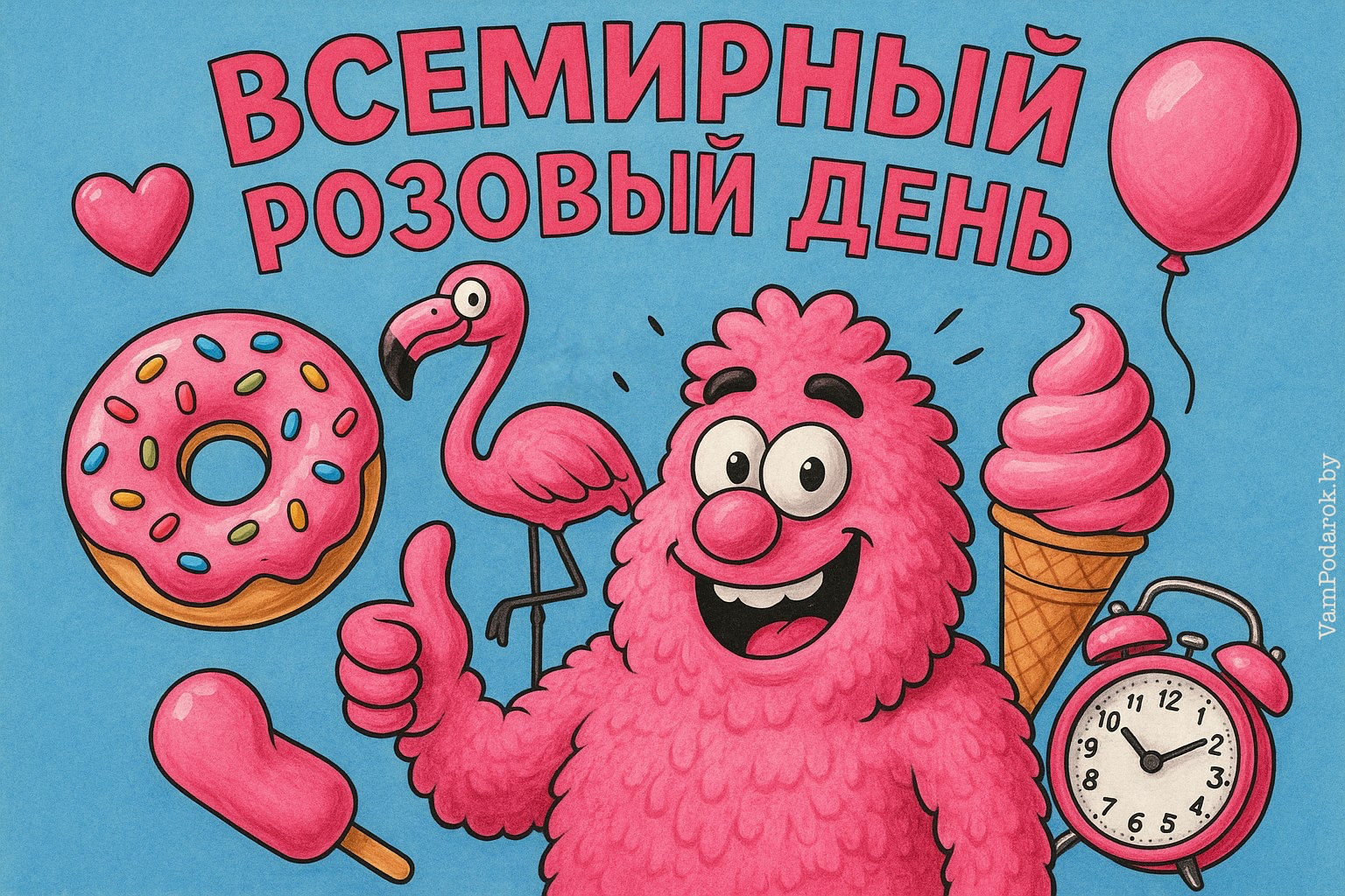 Всемирный розовый день – картинка