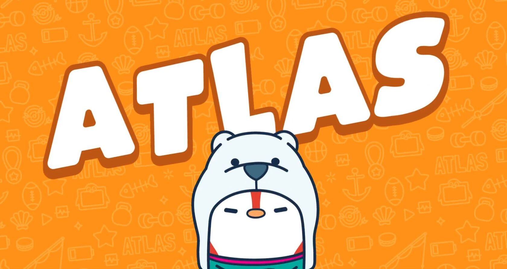 Animated Lil Pudgys character Atlas