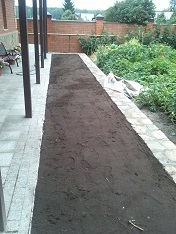 Земляные работы при установке автополива