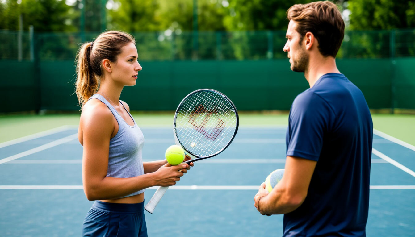 Теннис большой занятия