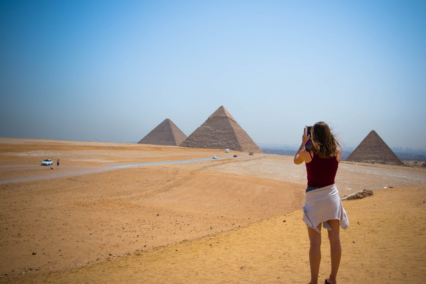 Экскурсия у пирамид