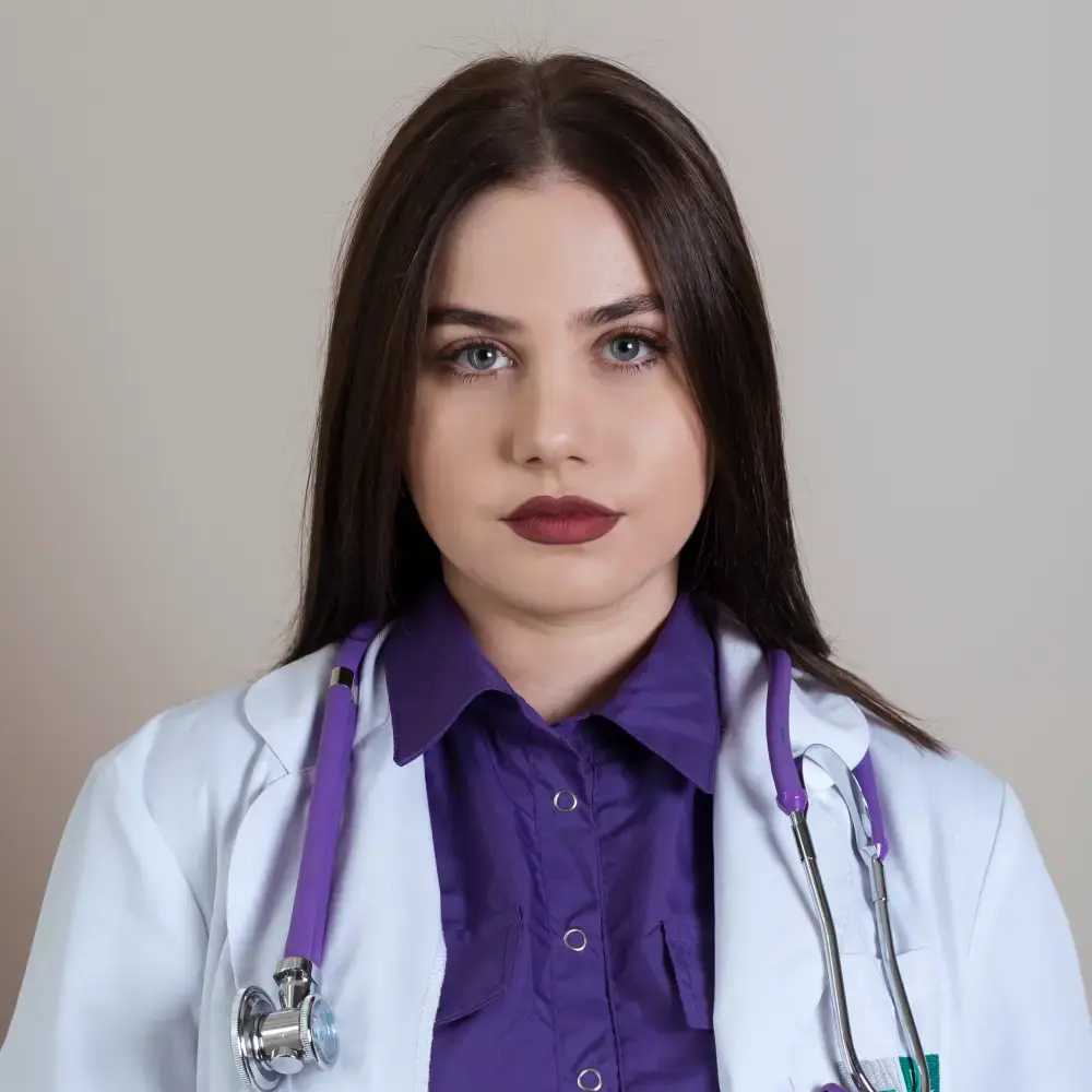 Certified cosmetologist Viktoriia Uzbek specialist in IPL therapy pigmentation and skin rejuvenation in Batumi